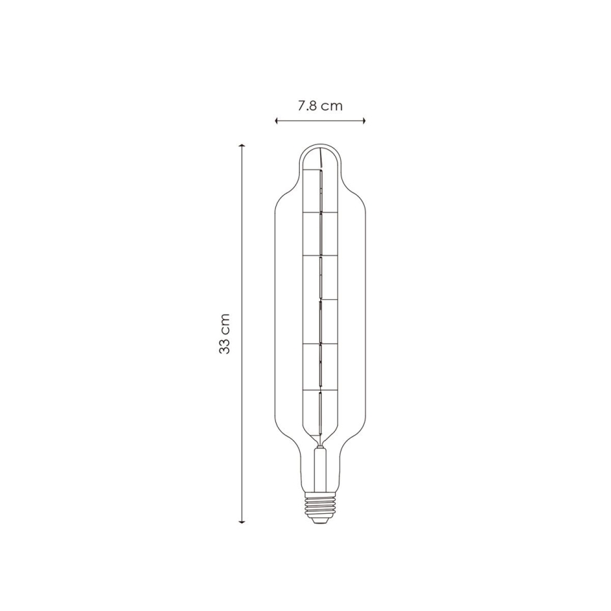 LED pritemdoma elektros lemputė VINTAGE EDISON E27/5W/230V 1800K