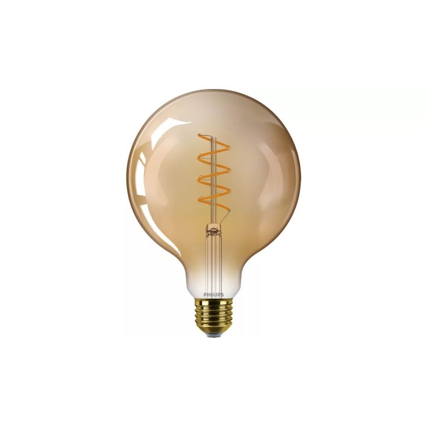 LED pritemdoma elektros lemputė VINTAGE Philips G125 E27/5,5W/230V 2200K