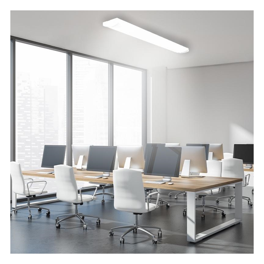 LED pritemdoma fluorescencinė lemputė LED/35W/44W/52W/60W/230V 4000K 120 cm