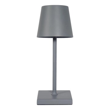 LED Pritemdoma įkraunama jutiklinė stalinė lempa LED/3,5W/5V 5200mAh pilka