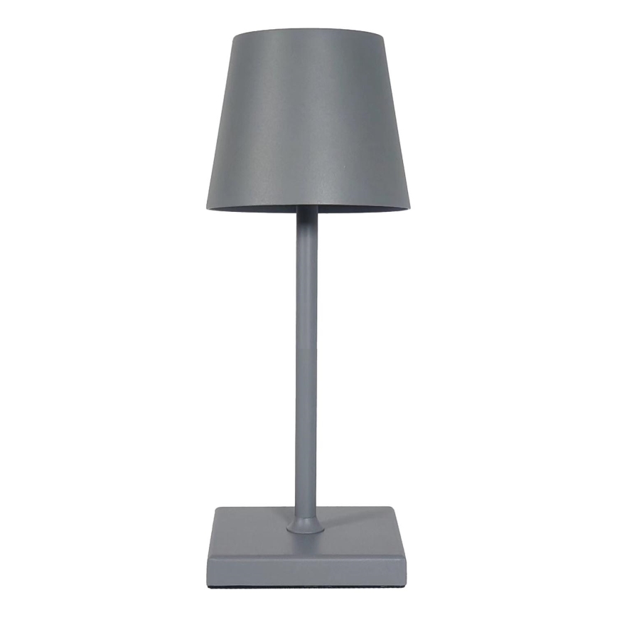 LED Pritemdoma įkraunama jutiklinė stalinė lempa LED/3,5W/5V 5200mAh pilka