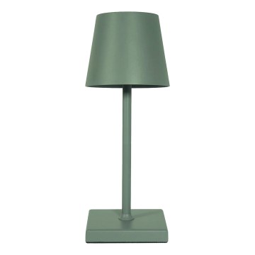LED Pritemdoma įkraunama jutiklinė stalinė lempa LED/3,5W/5V 5200mAh žalia