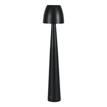 LED Pritemdoma įkraunama jutiklinė stalinė lempa LED/3W/5V 3000-6000K 1800 mAh juoda