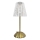 LED Pritemdoma įkraunama stalinė lempa ELBA LED/1,6W/800 mAh 3000/4000/6000K auksas/permatoma