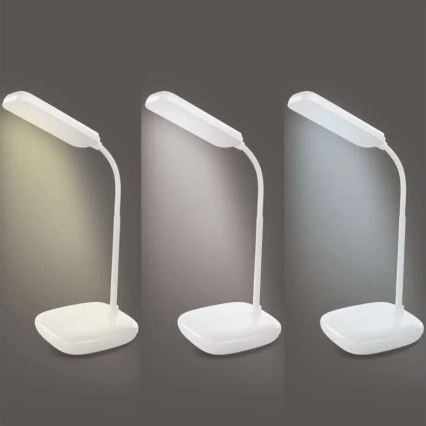 LED Pritemdoma lanksti stalinė lempa LED/12W/230V 3000K/4000K/6500K balta