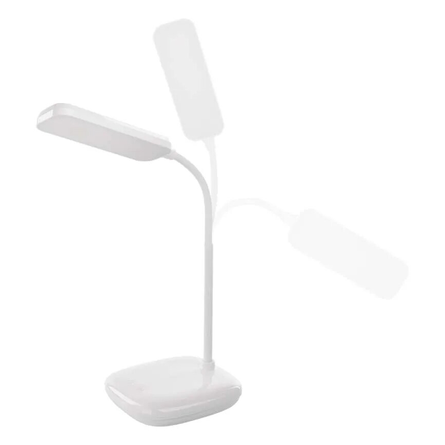 LED Pritemdoma lanksti stalinė lempa LED/12W/230V 3000K/4000K/6500K balta