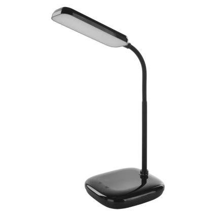 LED Pritemdoma lanksti stalinė lempa LED/12W/230V 3000K/4000K/6500K juoda