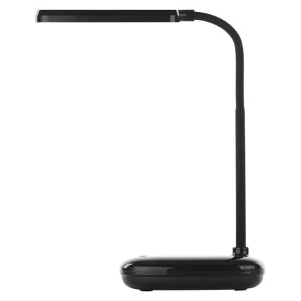 LED Pritemdoma lanksti stalinė lempa LED/12W/230V 3000K/4000K/6500K juoda