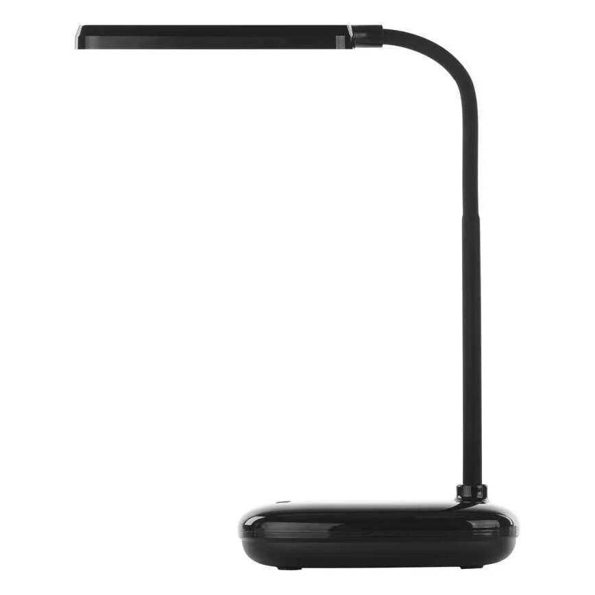 LED Pritemdoma lanksti stalinė lempa LED/12W/230V 3000K/4000K/6500K juoda