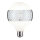 LED Pritemdoma lemputė CLASSIC G125 E27/4,5W/230V 2600K - Paulmann 28742