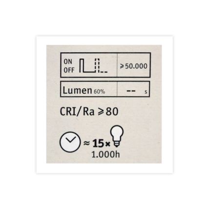 LED Pritemdoma lemputė CLASSIC G125 E27/4,5W/230V 2600K - Paulmann 28743