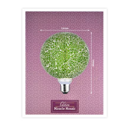LED Pritemdoma lemputė MOSAIC G125 E27/5W/230V 2700K - Paulmann 28747