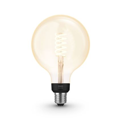 LED Pritemdoma lemputė Philips Hue WHITE FILAMENT G125 E27/7W/230V 2100K