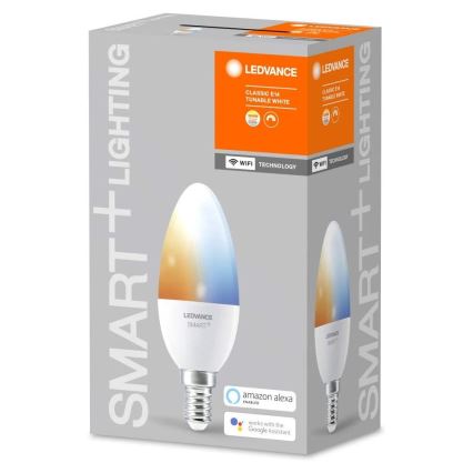 LED Pritemdoma lemputė SMART + E14 / 5W / 230V 2700K-6500K - Ledvance