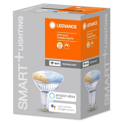 LED Pritemdoma lemputė SMART + GU10 / 5W / 230V 2700K-6500K - Ledvance