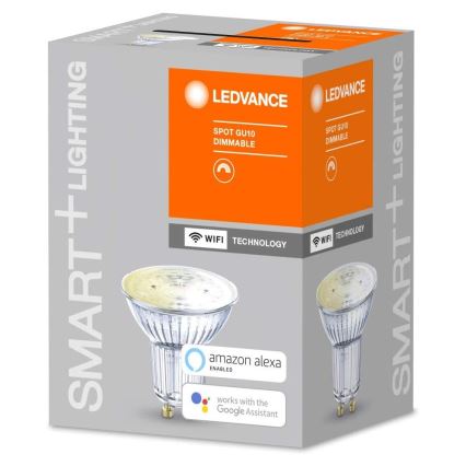 LED Pritemdoma lemputė SMART + GU10 / 5W / 230V 2700K - Ledvance