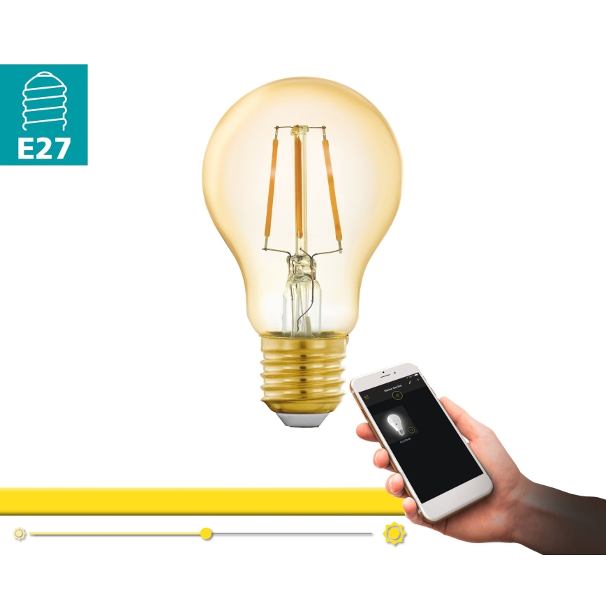 LED pritemdoma lemputė VINTAGE E27/5,5W /230V 2200K - Eglo 11864