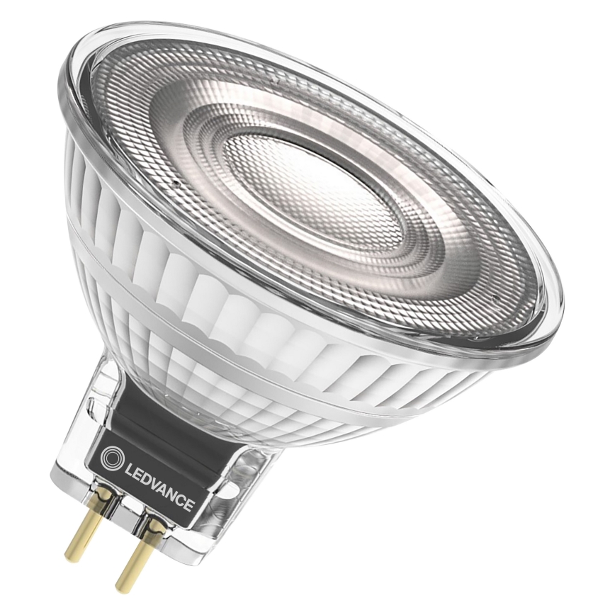 LED dimeriuojama reflektorinė lemputė MR16 GU5,3/5,3W/12V 4000K 36° CRI 97 - Ledvance