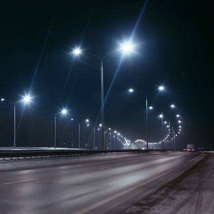 LED Pritemdoma saulės energijos gatvės lempa su jutikliu KERS LED/300W/3,2V 6500K 8000 mAh IP65 pilka + nuotolinio valdymo pultas