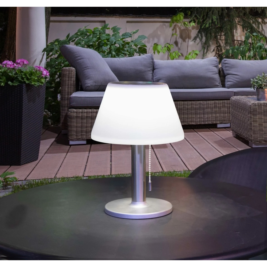 LED Pritemdoma saulės lempa VIOLA LED/3,7V IP44