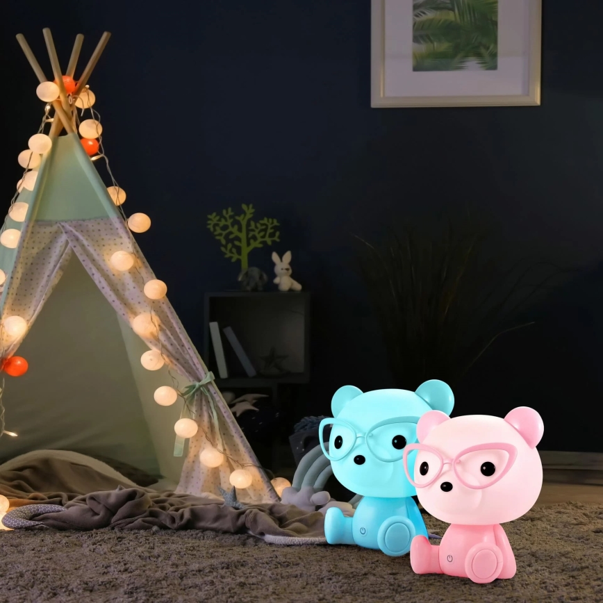 LED pritemdoma vaikiška jutiklinė lempa BIBI LED/2,5W/3,7V 1200 mAh