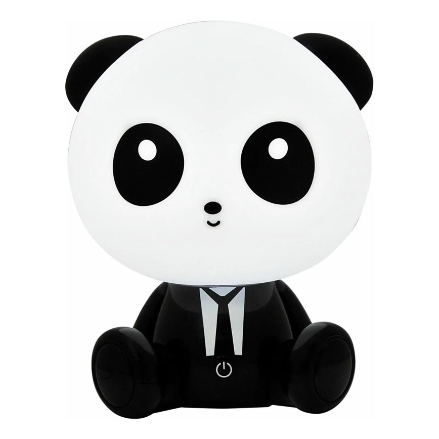 LED pritemdoma vaikiška jutiklinė lempa PANDA LED/2,5W/3,7V 1200 mAh