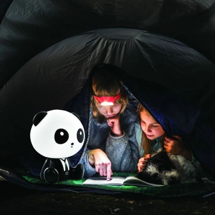 LED pritemdoma vaikiška jutiklinė lempa PANDA LED/2,5W/3,7V 1200 mAh