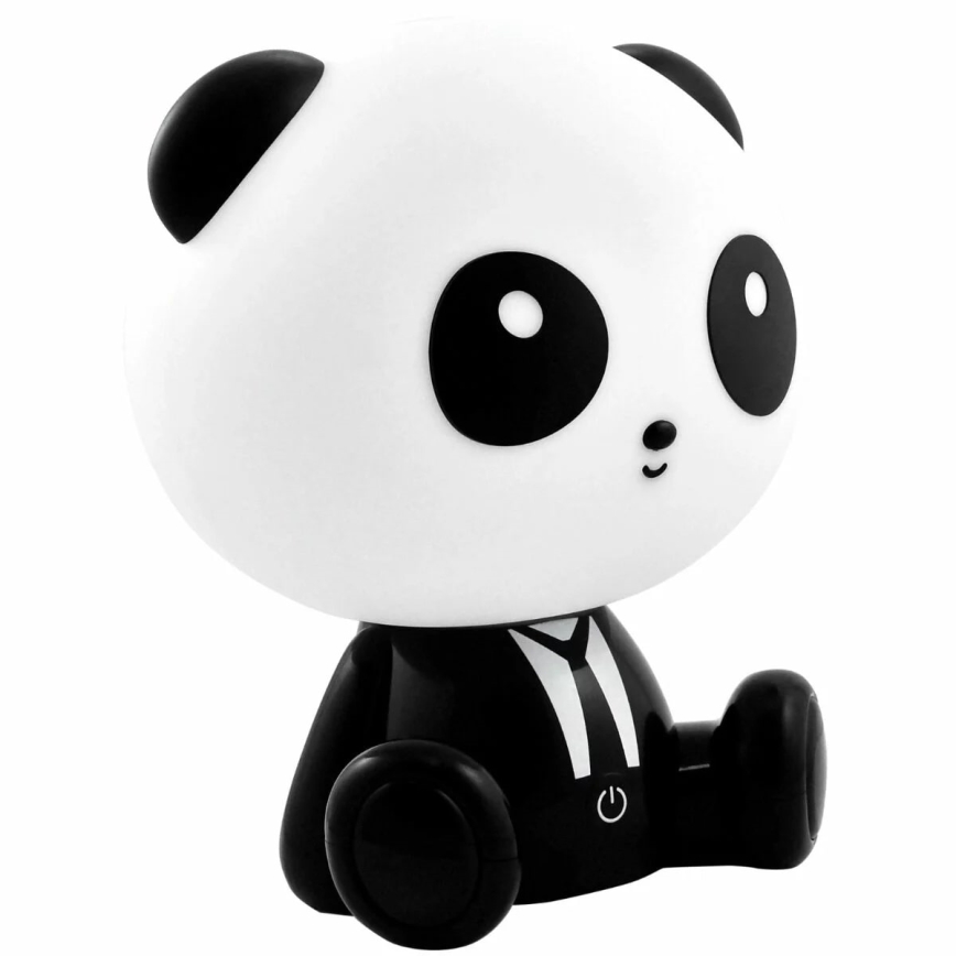 LED pritemdoma vaikiška jutiklinė lempa PANDA LED/2,5W/3,7V 1200 mAh
