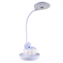 LED Pritemdoma vaikiška stalinė lempa DOG LED/2,5W/230V mėlyna