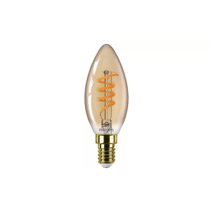 LED pritemdoma vintažinė lemputė Philips E14/2,5W/230V 1800K