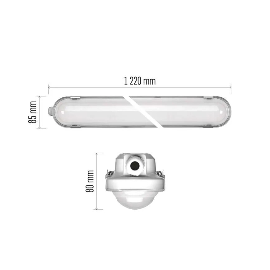 LED Pritemdomas didelio našumo šviestuvas MISTY LED/21/26/31/35W/230V 6500K IP66