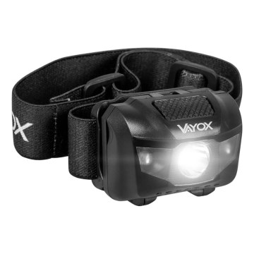 LED Pritemdomas galvos žibintas 3xLED/3xAAA IPX4 100 blizgus