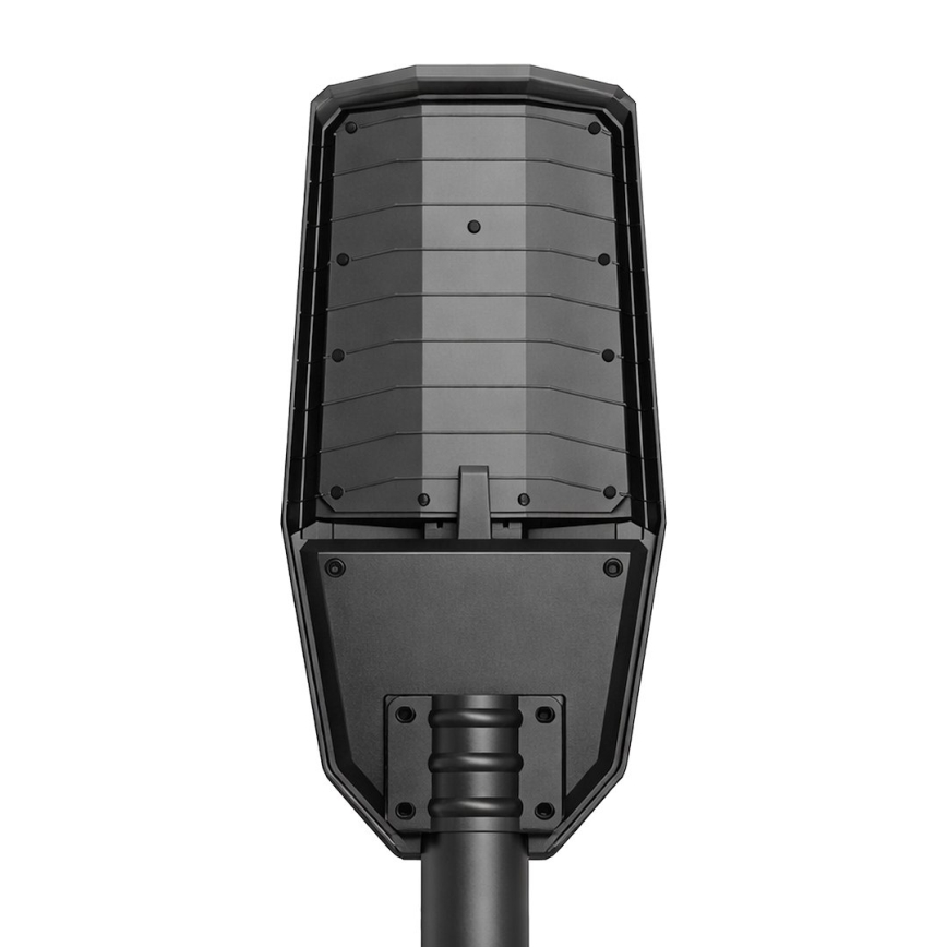 LED reguliuojamas gatvės šviestuvas su jutikliu ir saulės moduliu KOBRA LED/400W/3,2V 24000 mAh IP65 antracitas + nuotolinis valdymas