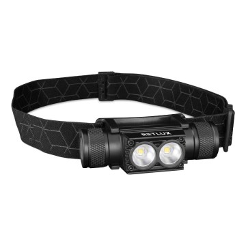 LED Pritemdomas įkraunamas aliuminio priekinis žibintas LED/2600 mAh IP65