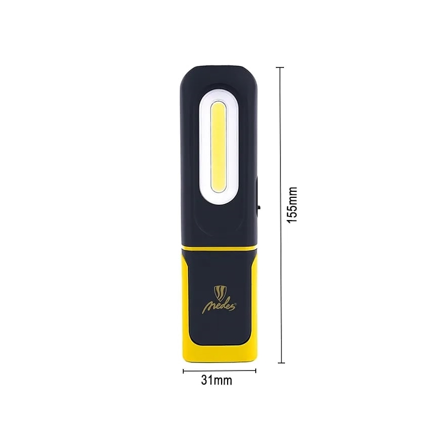 LED Pritemdomas įkraunamas darbinis žibintuvėlis LED/8W/5V IP44 420 lm 1200 mAh