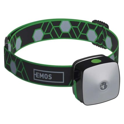 LED Pritemdomas įkraunamas galvos žibintas LED/USB 110lm 7h 850mAh