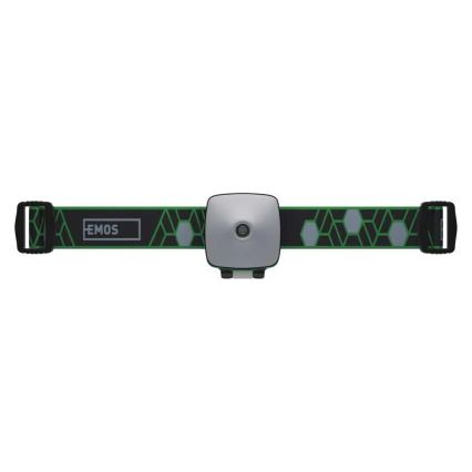 LED Pritemdomas įkraunamas galvos žibintas LED/USB 110lm 7h 850mAh
