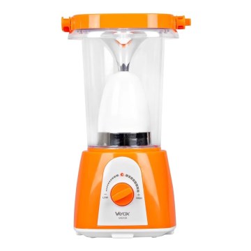 LED Pritemdomas įkraunamas saulės lempa su maitinimo bloko funkcija LED/230V 710 blizgus 1600 mAh