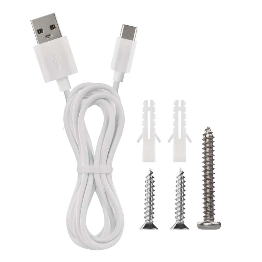 LED Pritemdomas įkraunamas stalinis šviestuvas 4in1 LED/6W/3,7V 3000K/4000K/6500K 1500mAh balta