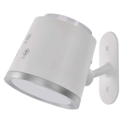 LED Pritemdomas įkraunamas stalinis šviestuvas 4in1 LED/6W/3,7V 3000K/4000K/6500K 1500mAh balta