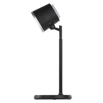LED Pritemdomas įkraunamas stalinis šviestuvas 4in1 LED/6W/3,7V 3000K/4000K/6500K 1500mAh juoda
