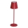 LED Pritemdomas įkraunamas stalinis šviestuvas INITA LED/1,2W/1800 mAh IP54 raudona