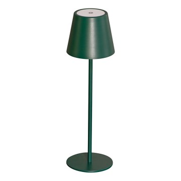 LED Pritemdomas įkraunamas stalinis šviestuvas INITA LED/1,2W/1800 mAh IP54 žalia