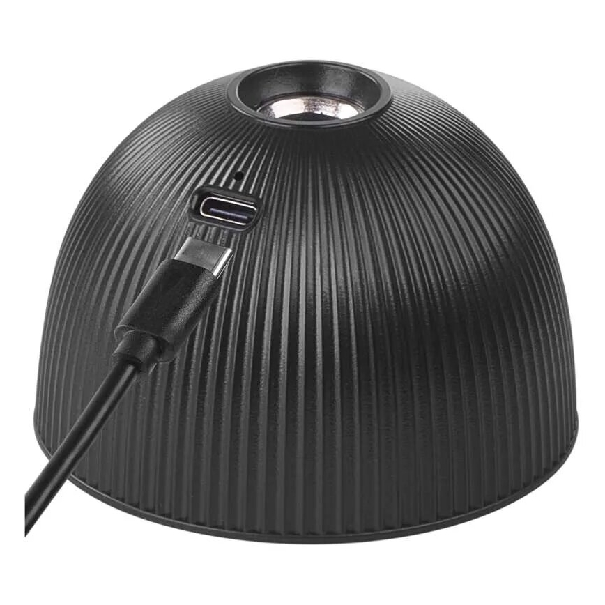 LED Pritemdomas įkraunamas stalinis šviestuvas magnetinis 4in1 LED/4,2W/3,7V 4000K 1200mAh juoda