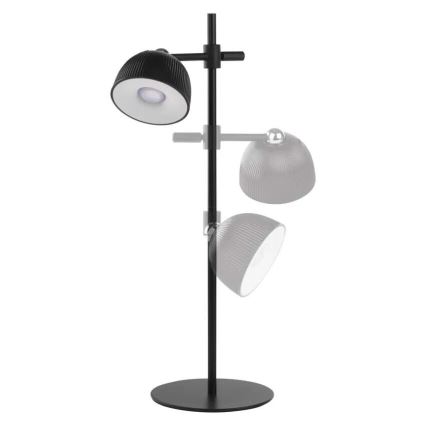 LED Pritemdomas įkraunamas stalinis šviestuvas magnetinis 4in1 LED/4,2W/3,7V 4000K 1200mAh juoda