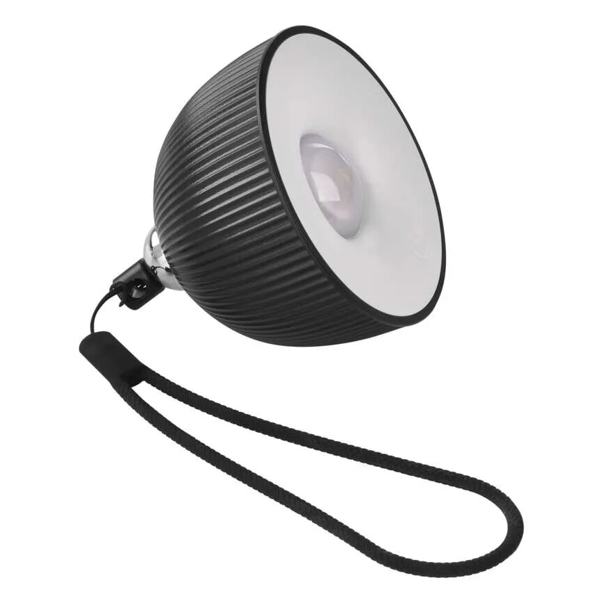 LED Pritemdomas įkraunamas stalinis šviestuvas magnetinis 4in1 LED/4,2W/3,7V 4000K 1200mAh juoda