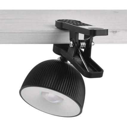 LED Pritemdomas įkraunamas stalinis šviestuvas magnetinis 4in1 LED/4,2W/3,7V 4000K 1200mAh juoda