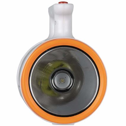 LED Pritemdomas įkraunamas žibintuvėlis 2in1 su maitinimo bloko funkcija LED/5W/230V 3500 mAh