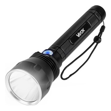 LED Pritemdomas įkraunamas žibintuvėlis LED/20W/5V IPX5 1570 blizgus 8400 mAh