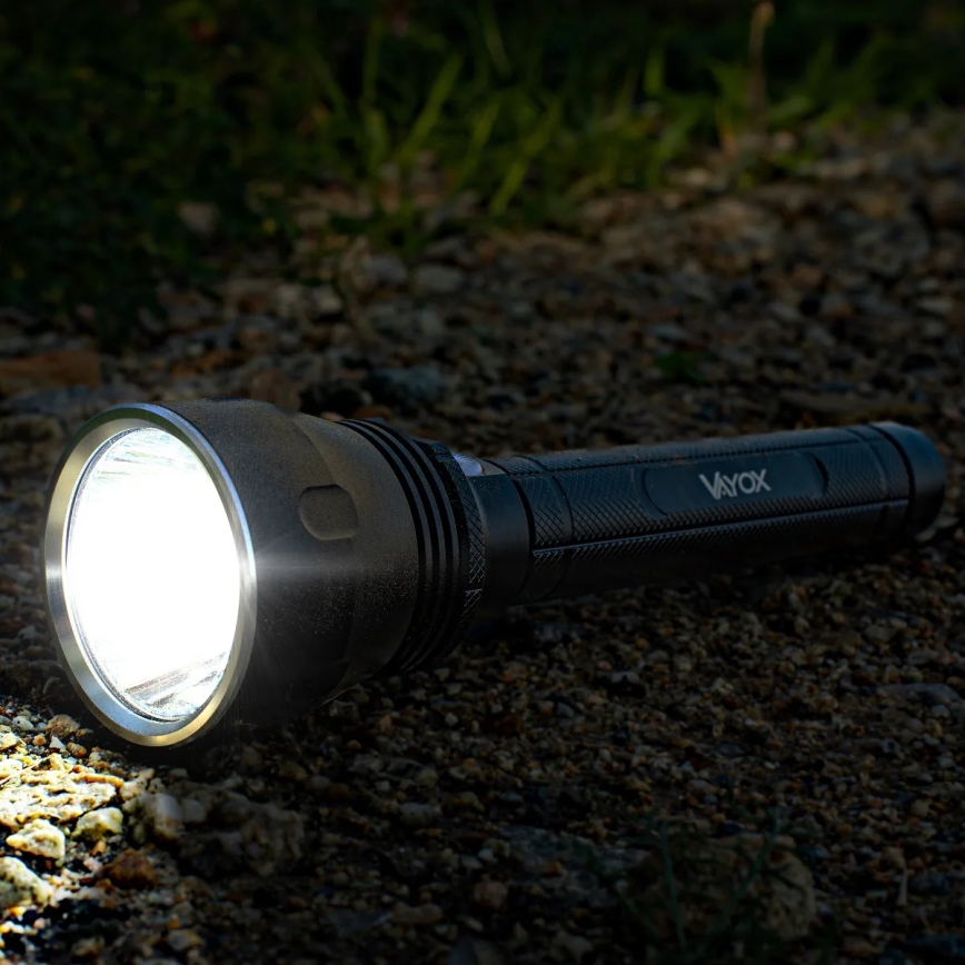 LED Pritemdomas įkraunamas žibintuvėlis LED/20W/5V IPX5 1570 blizgus 8400 mAh